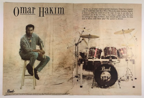 Omar hakim pearl drums - drums, 2