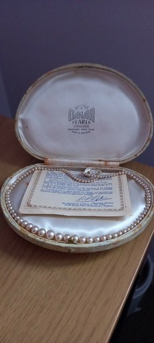 Vintage omar simulated pearls - vintage,