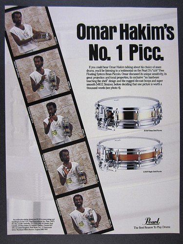 1989 omar hakim pearl - brass, &