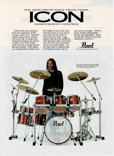 Pearl drums omar - drums,