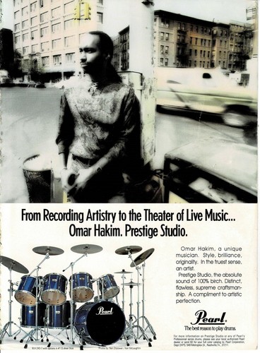Pearl drums omar - drums,