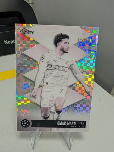 Omar marmoush topps finest - marmoush,